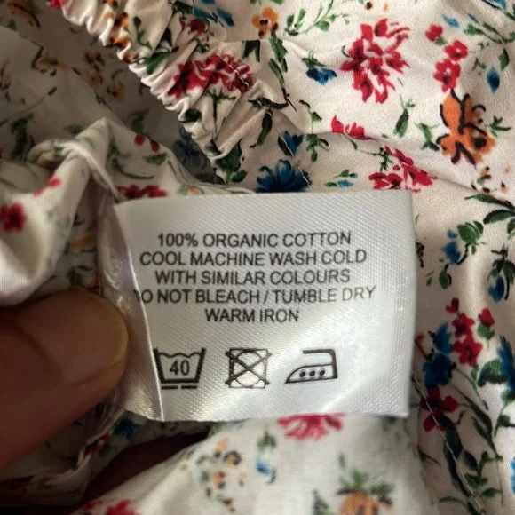 Free People X Meadows Bergenia Top in Multi Ditsy Floral - Picture 7 of 8